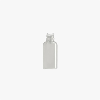 30ml Chrome Euro Round Glass Bottle