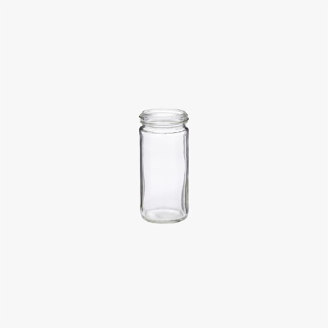 4oz Clear Glass Spice Jars