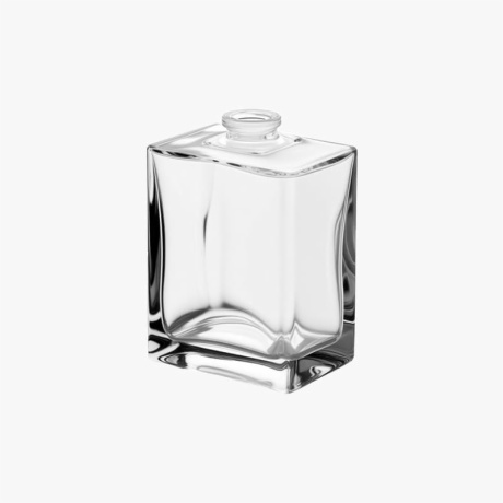 50ml Rectangle Clear Perfume Bottles