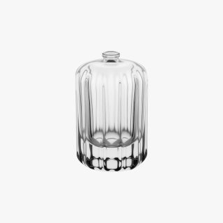 50ml Vertical Stripe Design Glass Perfume Bottle