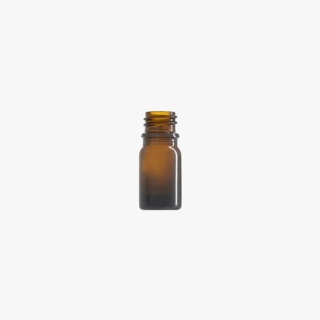 5ml Amber Euro Round Glass Bottle