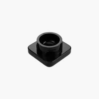 5ml Square Solid Black Glass Child Resistant Concentrate Jar