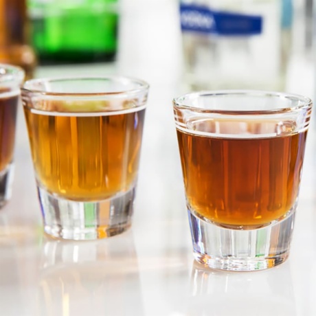 1.5oz Shot Glass with 1oz Pour Line