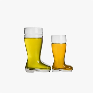 beer boot glass