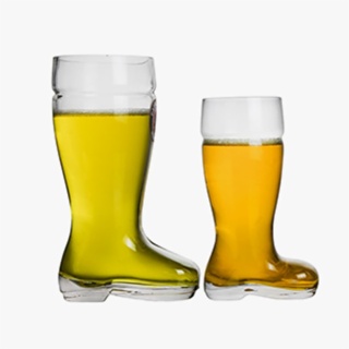 beer boot glass