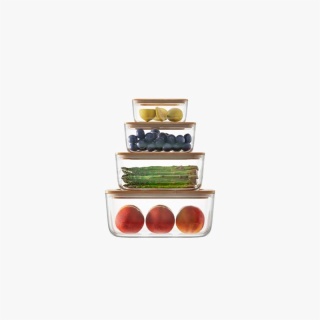 Borosilicate Glass Food Storage Boxes