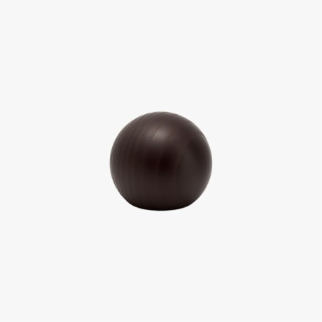 Chocolate-Colored Ball Perfume Bottle Cap Round