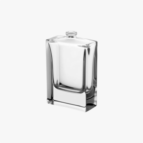 Clear 50ml Rectangle Perfume Bottle
