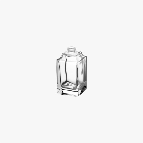Cubical 50ml Glass Perfume Bottles