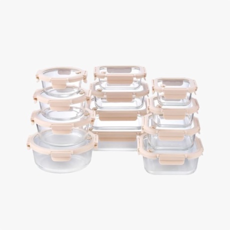 Custom logo Leakproof Meal Glass Bento Lunch Box