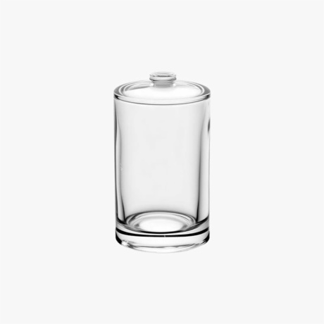 Cylindrical Empty 100ml Glass Perfume Bottles