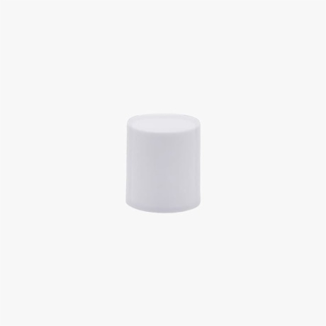 Cylindrical White Perfume Bottle Cap