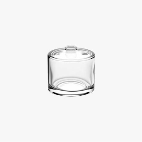 Empty 50ml Cylindrical Glass Perfume Bottle