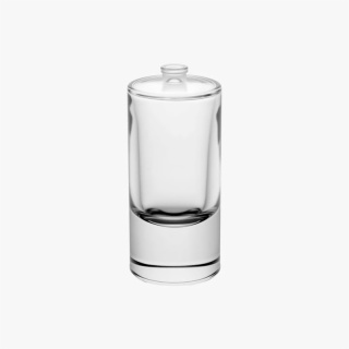 Empty Cylindrical 80ml Glass Perfume Bottle