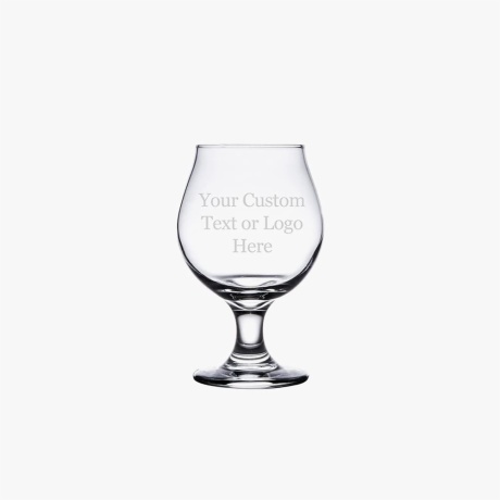 engraved beer glass