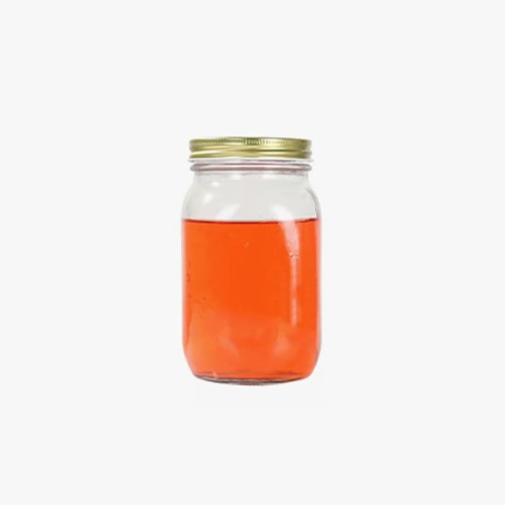 glass jars with metal lids