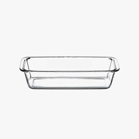 glass meatloaf pan