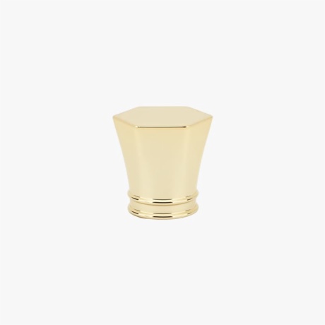 Gold Custom Perfume Bottles Lid