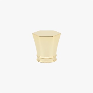 Gold Custom Perfume Bottles Lid