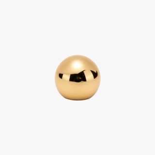 Gold Spherical Perfume Bottle Cap