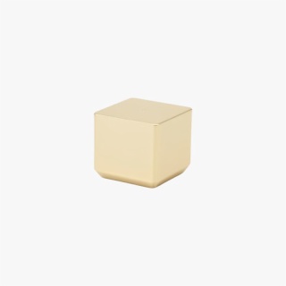 Gold Square Perfume Bottle Cap