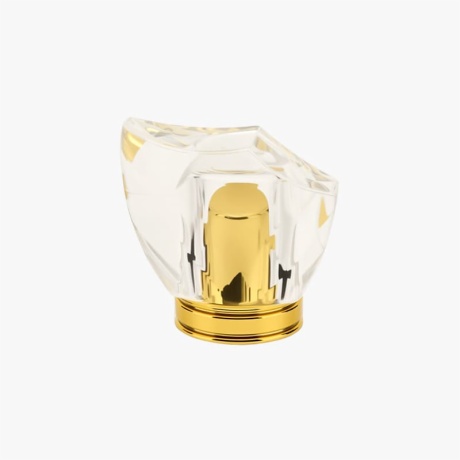 Gold-Toned Base Perfume Bottle Cap