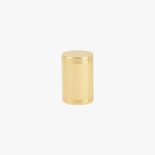 Gold Vertical Stripe Perfume Bottle Cap