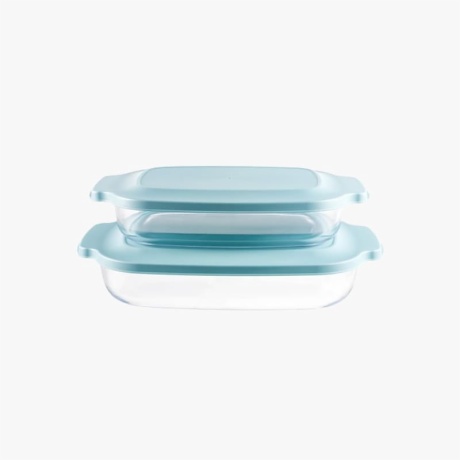 Heat Resistant Glass Bakeware With Lid