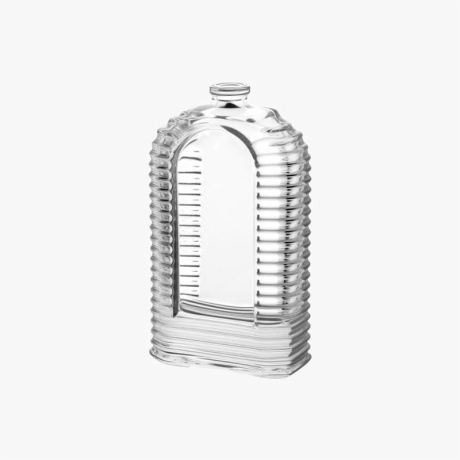 High Grade 80ml Carved Shaped Glass Perfume Bottle