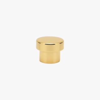 Luxury Gold Round Perfume Bottle Cap
