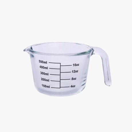 Measuring Cup Borosilicate Glass with Handle