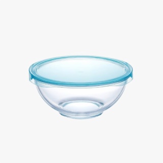 Modern Design Borosilicate Glass Salad Bowl