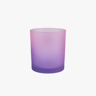 Ombre Candle Jars Purple