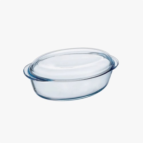 oval glass baking dish