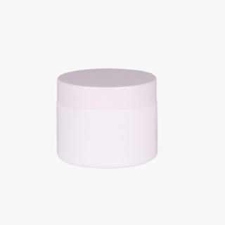Pink Glass Jar for Cream