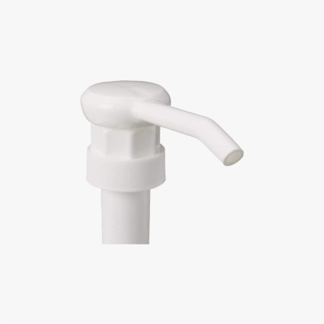 plastic white lotion pump
