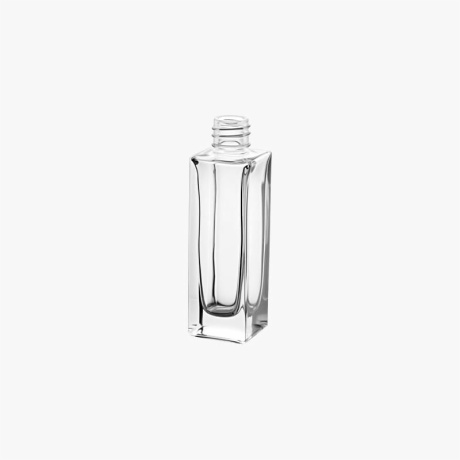 Rectangle 30ml Portable Glass Perfume Bottle