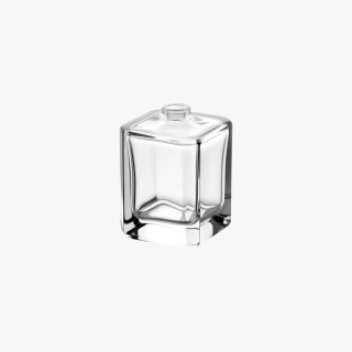 Rectangle 50ml Refillable Perfume Bottle Glass