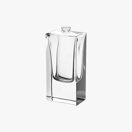 Rectangle 50ml Thick-End Perfume Bottle Glass