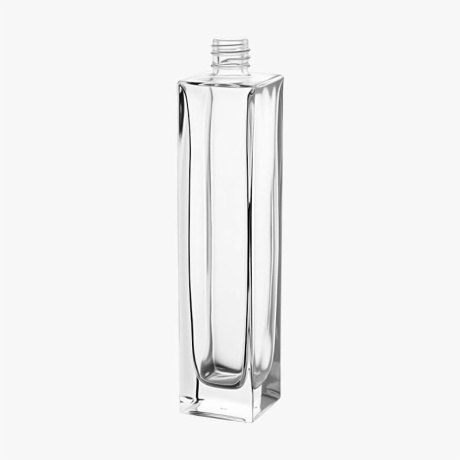 Rectangle 80ml Tall & Slim Glass Perfume Bottle
