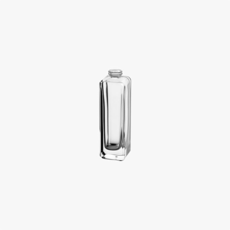 Rectangle Clear 20ml Glass Perfume Bottle 