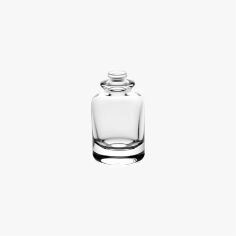 Round 30ml Custom Clear Spray Perfume Bottle