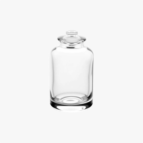 Round 80ml Custom Clear Spray Perfume Bottle