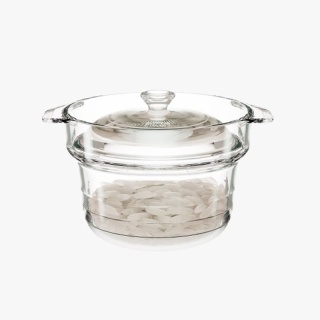 Round Borosilicate Glass Casserole