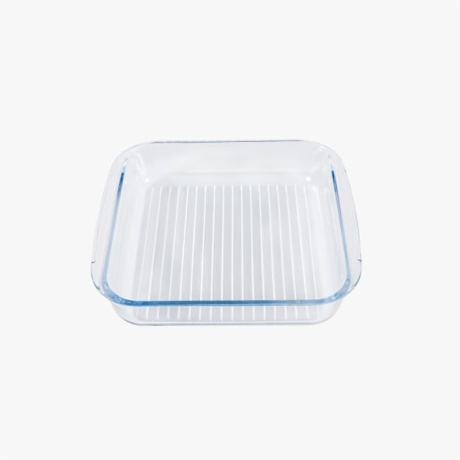 Simple Glass Baked Pizza Tray