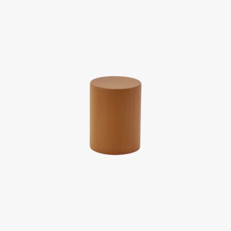 Slim Brown Wooden Perfume Bottle Cap