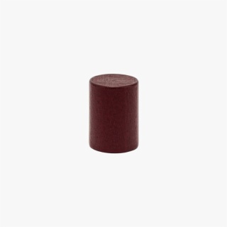Slim Red-Brown Wooden Perfume Bottle Cap