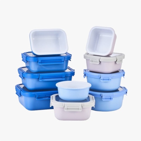 Spray Airtight Borosilicate Glass Food Storage Box With Lid