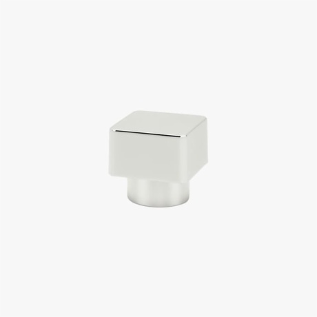 Square Silver Perfume Bottle Cap