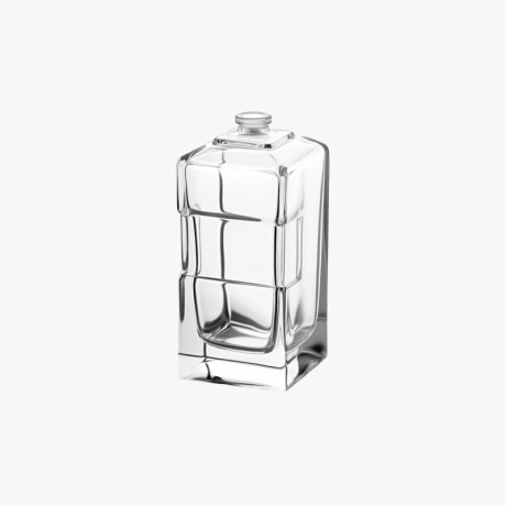 Unique 60ml Perfume Bottle Glass Rectangle